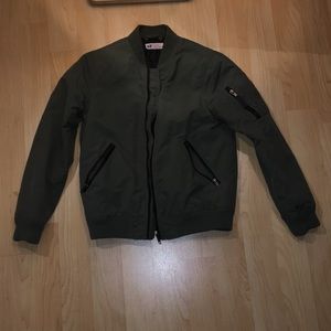 H&M Army Green Bomber Jacket